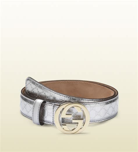 gucci belt small womens silver 0.5|gucci belts clearance.